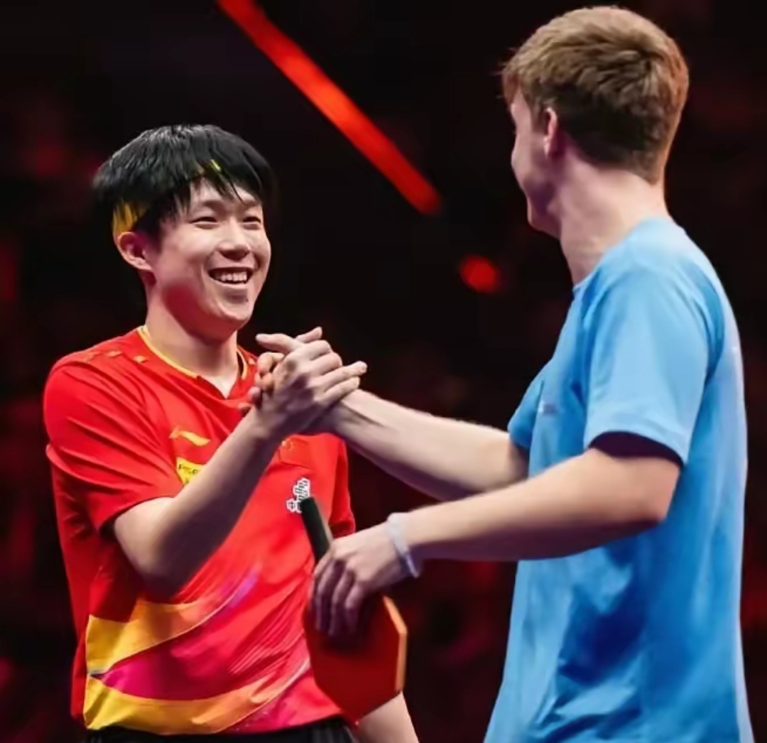 日本乒乓球队逆转比利时乒乓球队，马龙完成帽子戏法